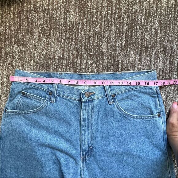 Wrangler Men's Straight Regular Fit Jeans Blue Size 34x32 5-Pocket Normcore - Picture 11 of 11